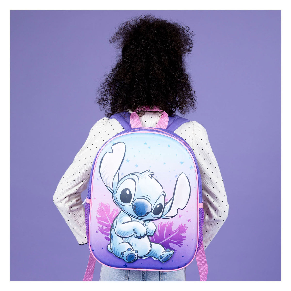 Mochila 3d puntada encubierta
