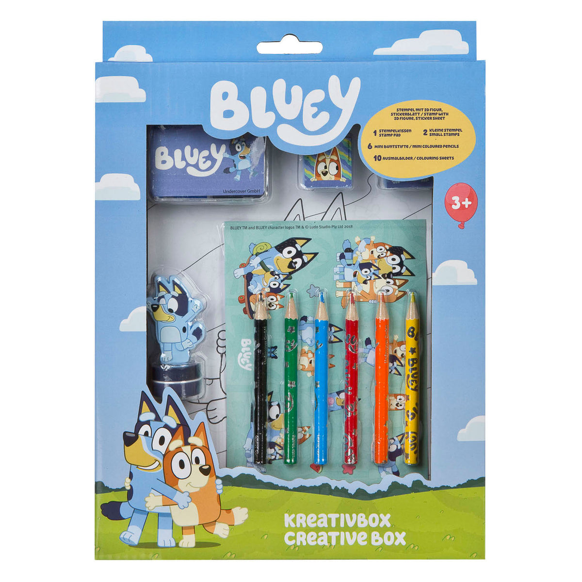 Undercover bluey creatieve knutselset
