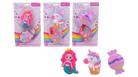 Johntoy set de maquillaje john toy bella en tarjeta