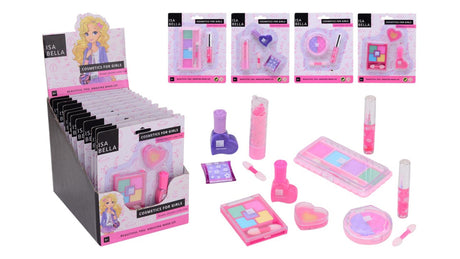 Johntoy set de maquillaje john toy isabella en tarjeta