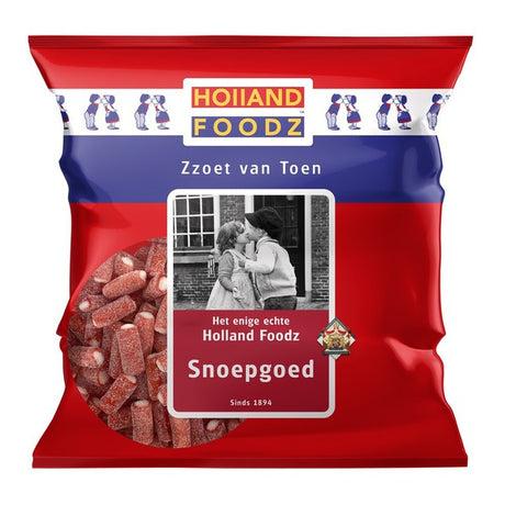 Holland foodz soft sour mini palitos de fresa bolsa (6x 500g)