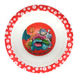 Plato infantil temático Pokémon - profundo - d16 cm - plástico - rojo - vajilla infantil - cuenco