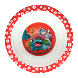 Plato infantil temático Pokémon - profundo - d16 cm - plástico - rojo - vajilla infantil - cuenco