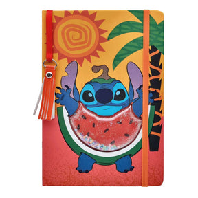 Cuaderno de puntadas Toyland purpurina sandía
