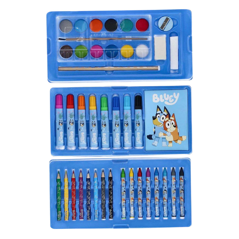 Juego de maletas Toyland color azulado - 52 piezas.