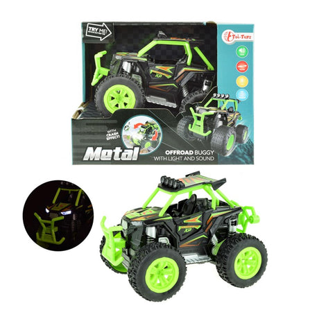 Toi-toys toi toys buggy todoterreno fricción 19 cm verde
