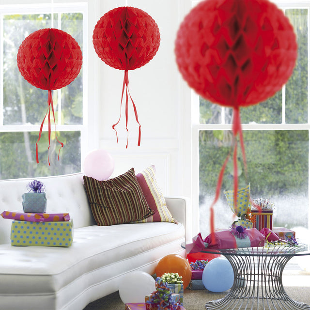 Folat bv Honeycomb Ball - Rojo
