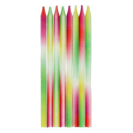 Velas Folat bv delicias de neón - 24 uds.