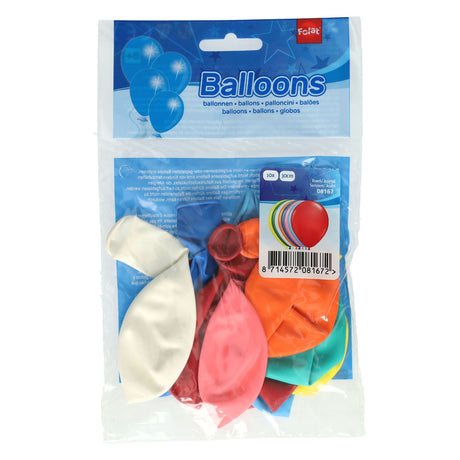 Globos de colores Folat bv - 10 globos