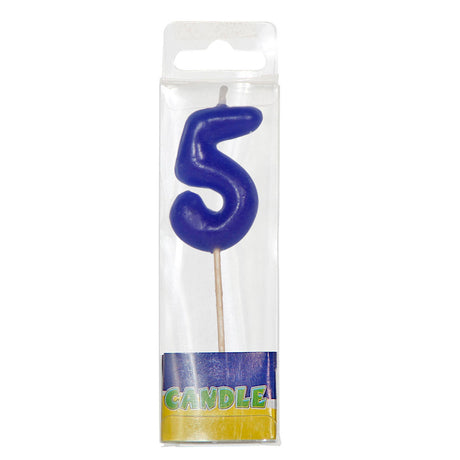 Vela de cumpleaños de lujo folat bv - 5 años