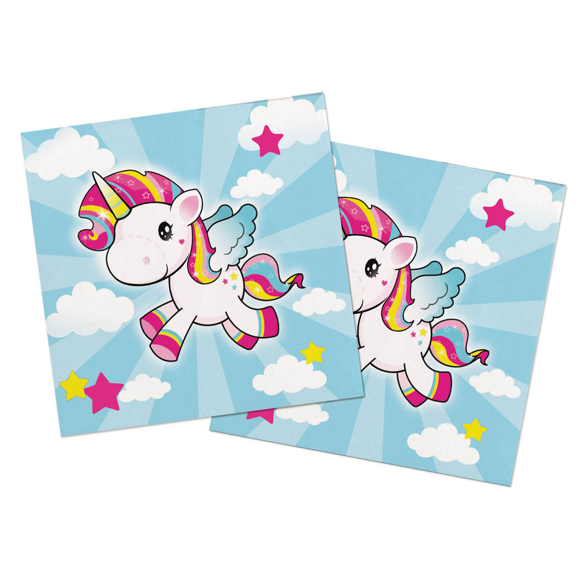 Servilletas de unicornio Folat bv, 20 uds.
