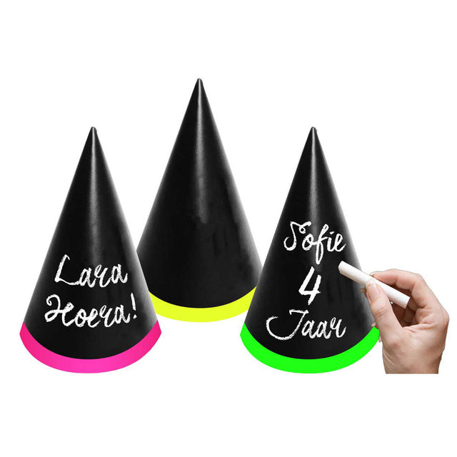 Gorros de fiesta para escribir Folat bv, 6 uds.