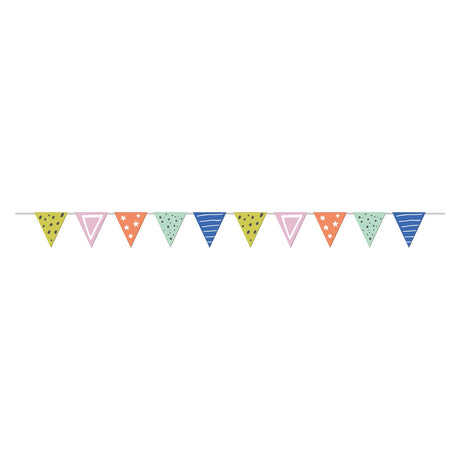 Folat bv bandera de papel linea eco party 6 metros