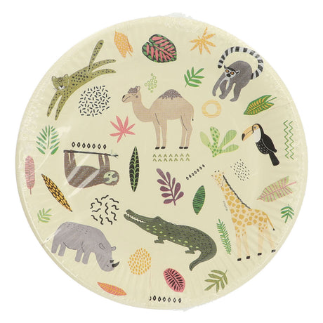 Platos de fiesta Folat bv zoo, 8 uds.