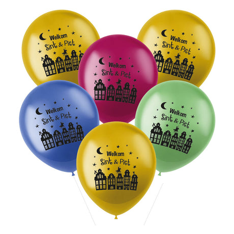 Globos Folat bv bienvenida a San Pedro, 6 uds.