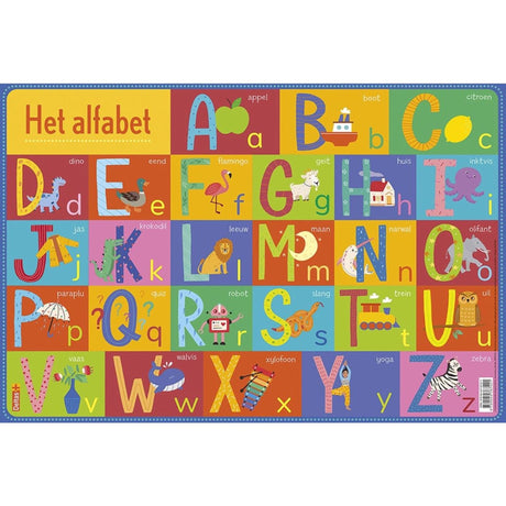 Alfombra educativa Deltas - el alfabeto 47,5x32cm