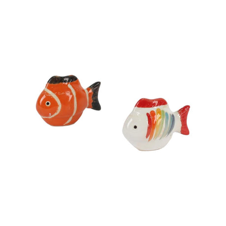 Gerkimex pez flotante 6cm 2 tipos blanco o naranja
