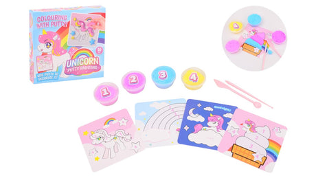 Johntoy john toy diy unicornio masilla pintura