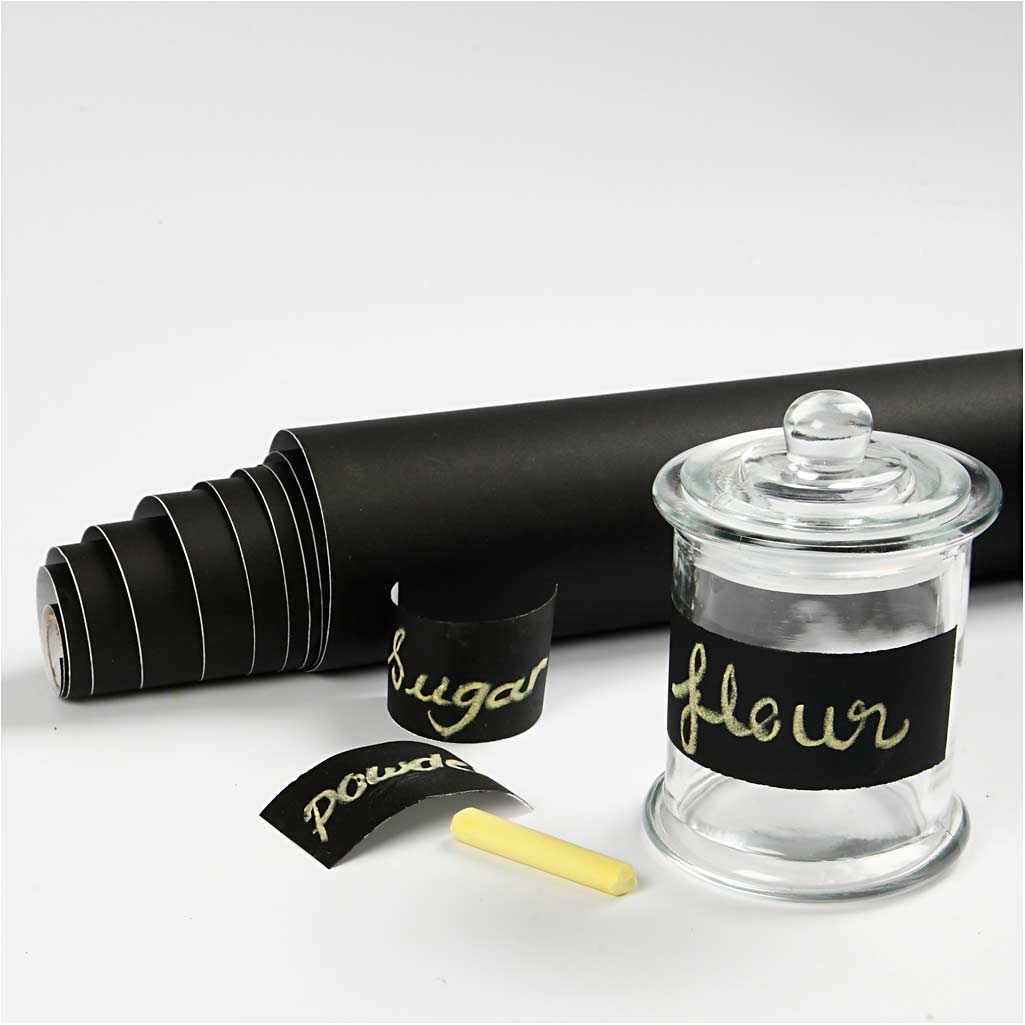Empresa creativa https: www.cchobby.nl lámina de pizarra-w-45-cm-black-2-m-1-roll
