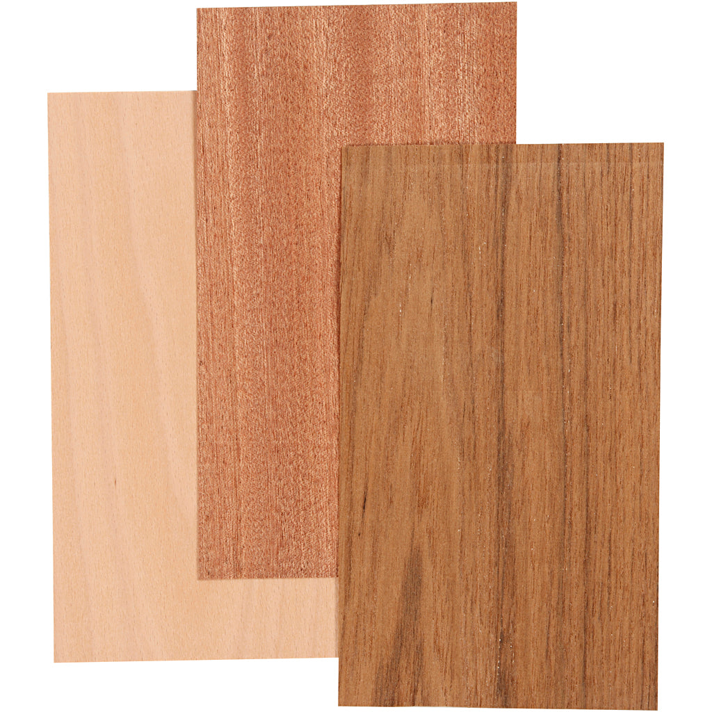 Creativ empresa cc chapa de madera 12x22x0,75 cm 3 hojas