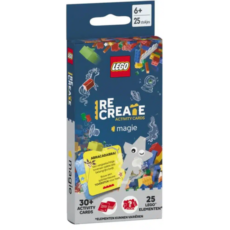 Lego recrea tarjetas de actividades: magia