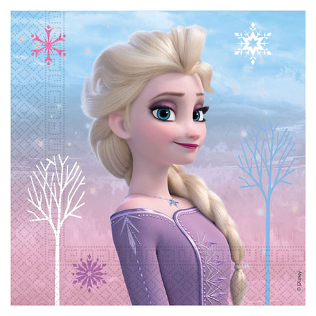 Servilletas de papel globos fsc frozen 3 espíritu del viento, 20 uds.