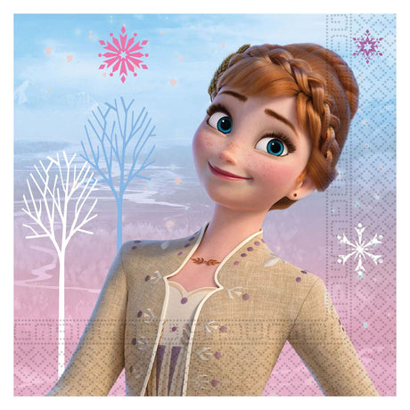 Servilletas de papel globos fsc frozen 3 espíritu del viento, 20 uds.