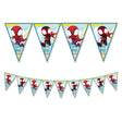 Globos bandera de papel linea fsc spidey, 3mtr.