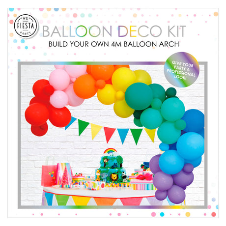 Globos arco de globos set arcoiris