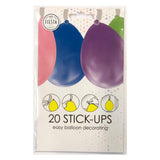 Globos pegatinas de globos, 20 uds.