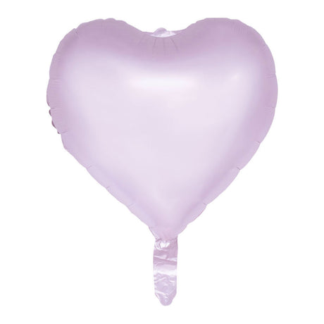 Globos globo de aluminio 18 pulgadas corazones de acuarela - violeta pastel