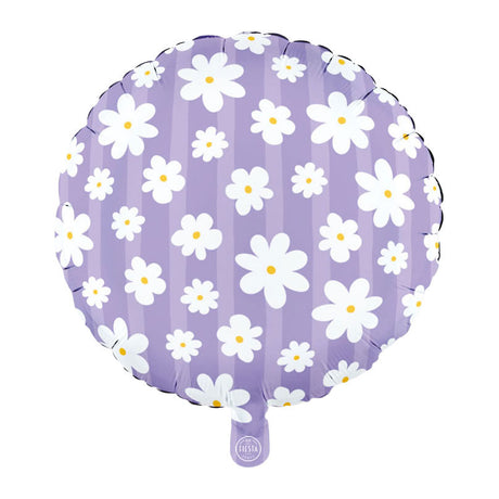 Globos globo de aluminio de 18 pulgadas alrededor de margaritas