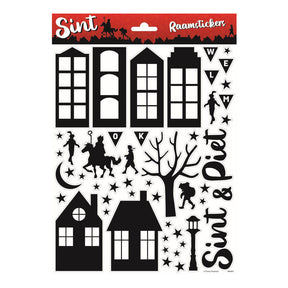 Vinilos para ventanas Globos Sinterklaas