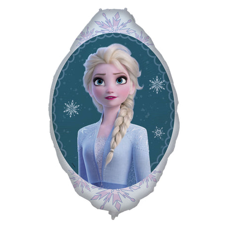 Globos globo foil 90x68cm frozen elsa