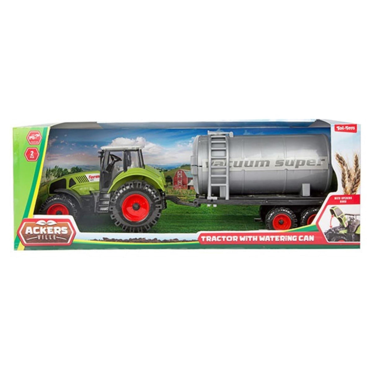 Toi-toys toi toys tractor 20cm con deposito de agua