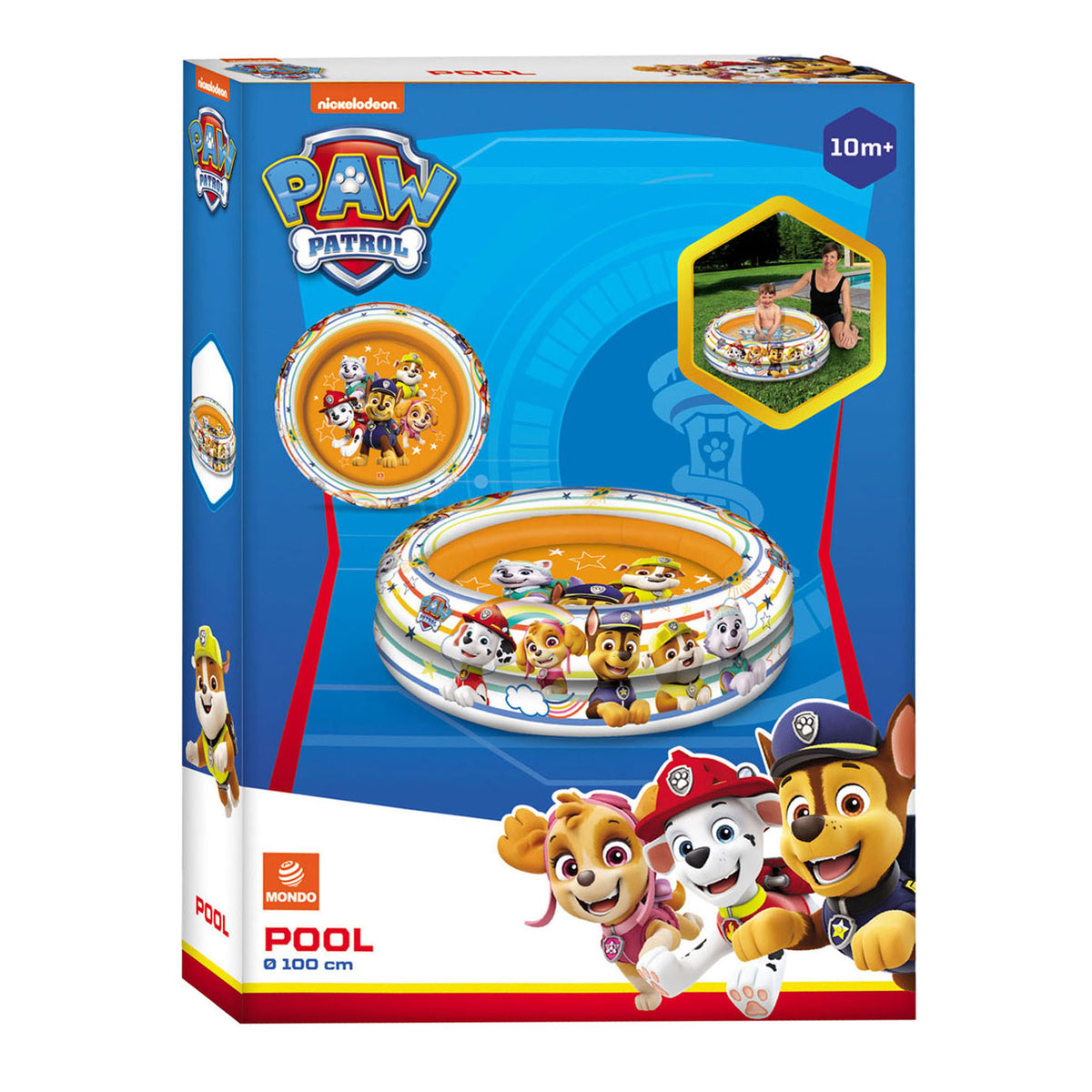 Mondo Pool Patol Patrol 2 Rings, 100 cm