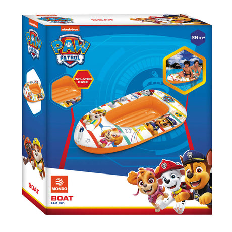Embarcación inflable Paw Patrol el 112 cm.