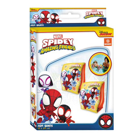 Mondo bandas de natación spidey marvel accesorio de natación para niños.