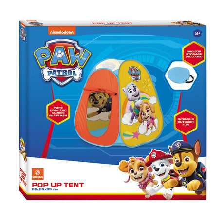 Tienda de campaña desplegable Mondo Patrulla Canina.