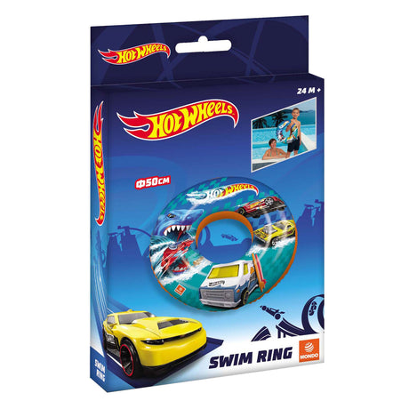 Anillo de natación Mondo hot wheels, 50 cm