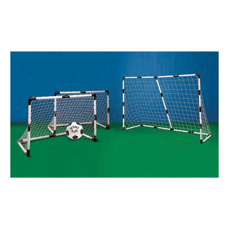 Portería de fútbol mondo básica 2 en 1 183 x 121 cm