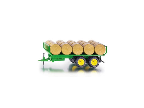 Rotoempacadora Siku 2891 con fardos de heno