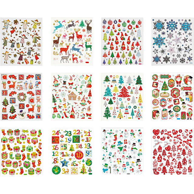 Https: www.cchobby.nl libro de pegatinas-hoja-de-navidad-15x16-5-cm-2x12-hoja-1-caja
