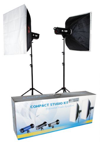 Conjunto de flash de estudio Falcon Eyes tfk-2900a