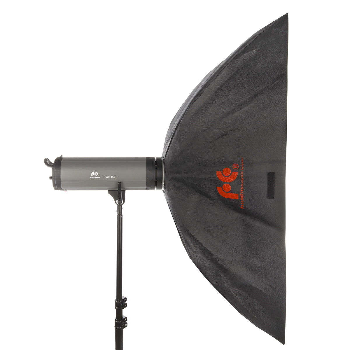 Juego de flash de estudio Falcon Eyes TFK-21200L con pantalla LCD