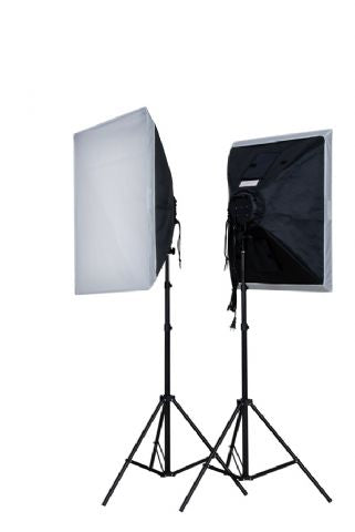 Juego de luz continua Falcon Eyes lh-esb5050k2 2x40w