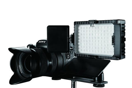 Juego de lámparas LED Falcon Eyes regulable DV-96V-K2 incl. bateria