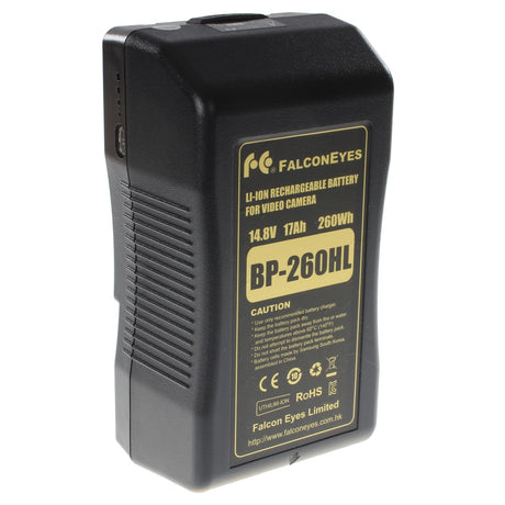 Batería Falcon Eyes V-Mount 260wh 14.8v 17500mah