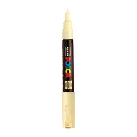 Rotulador Posca uni paint 1mc marfil - punta cónica - 1 mm
