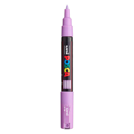 Rotulador uni posca paint 1mc lavanda - punta cónica - 1 mm
